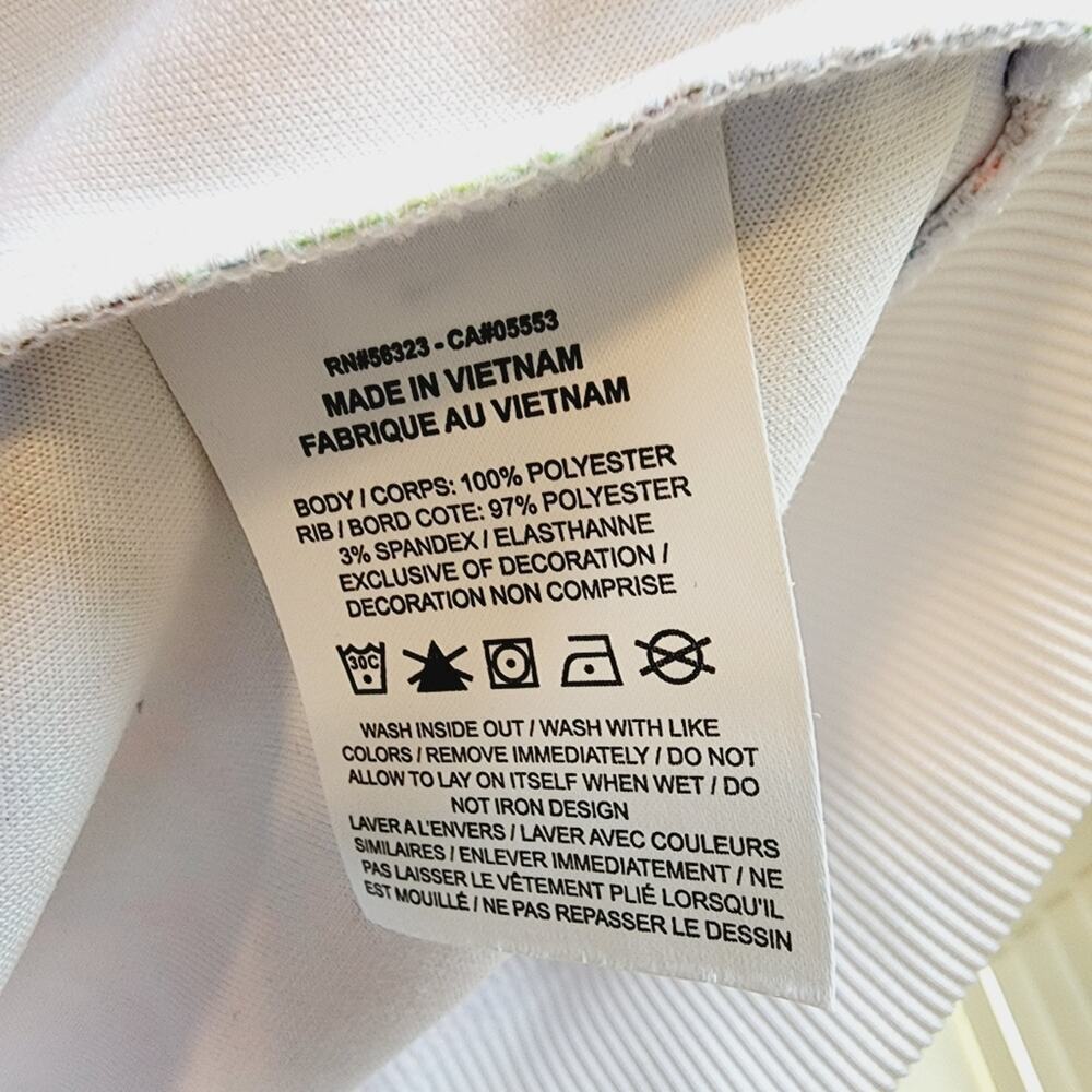 NIKE TROPICAL SMALL CROP SWEATSHIRT - Picture 6 of 8